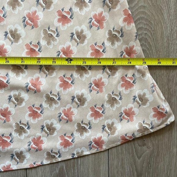 𝅺VINTAGE | 90s Floral Flutter Sleeve Dress - Picture 12 of 12